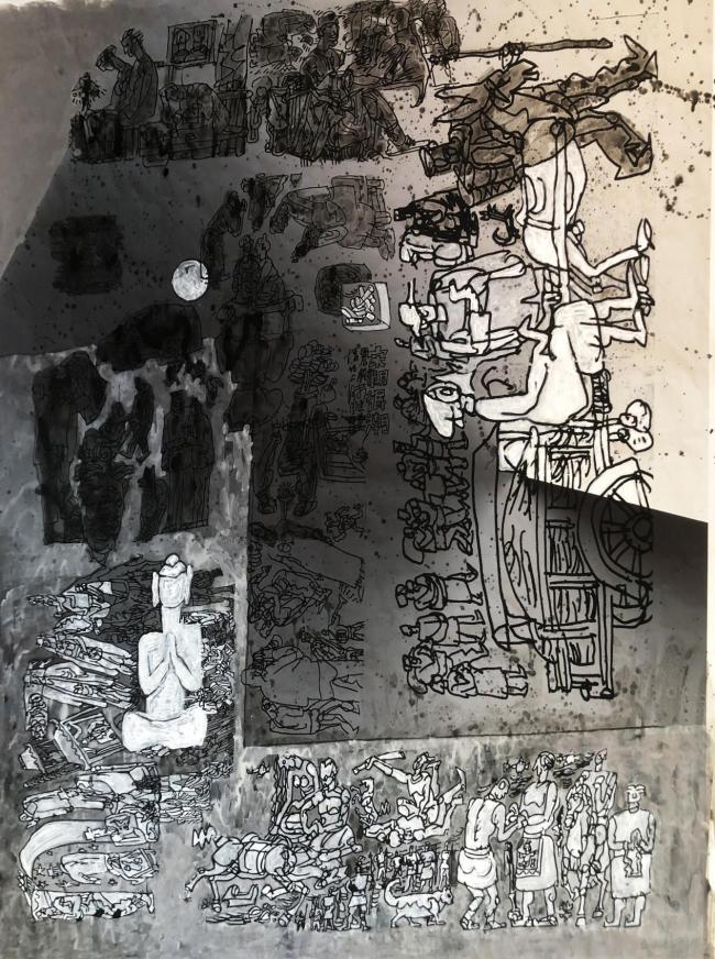 走遍中国·甘肃——中国文促会好意思术家写生创作行径走进甘肃张掖