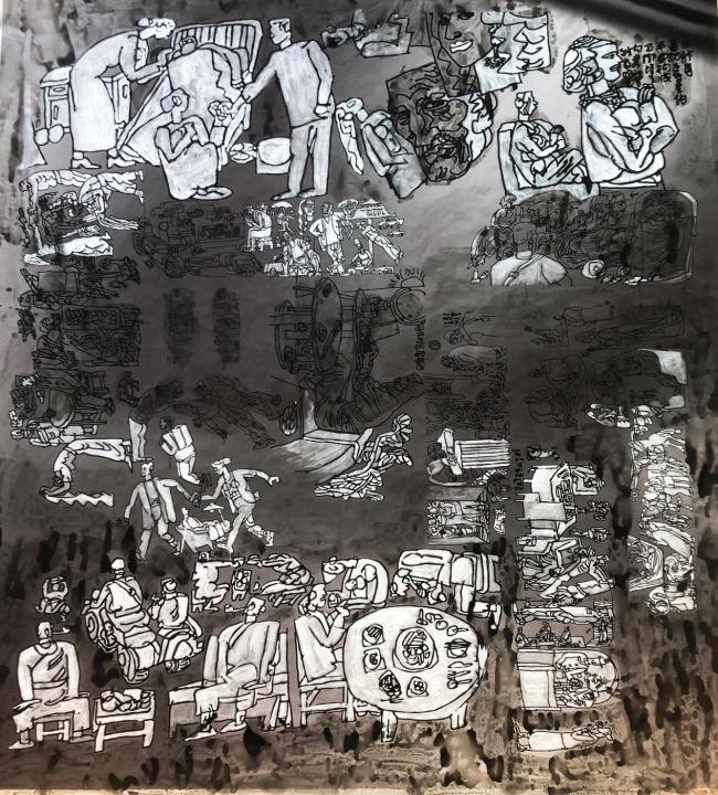 走遍中国·甘肃——中国文促会好意思术家写生创作行径走进甘肃张掖