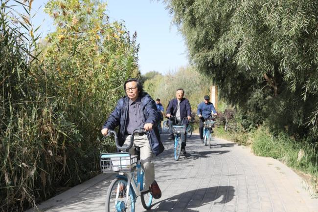 走遍中国·甘肃——中国文促会好意思术家写生创作行径走进甘肃张掖