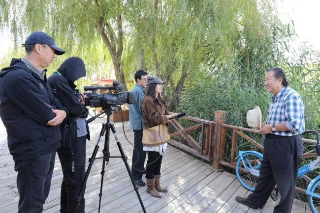 走遍中国·甘肃——中国文促会好意思术家写生创作行径走进甘肃张掖