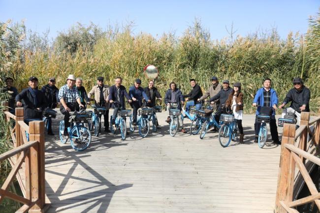 走遍中国·甘肃——中国文促会好意思术家写生创作行径走进甘肃张掖