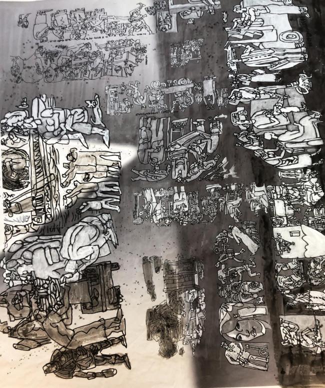 走遍中国·甘肃——中国文促会好意思术家写生创作行径走进甘肃张掖