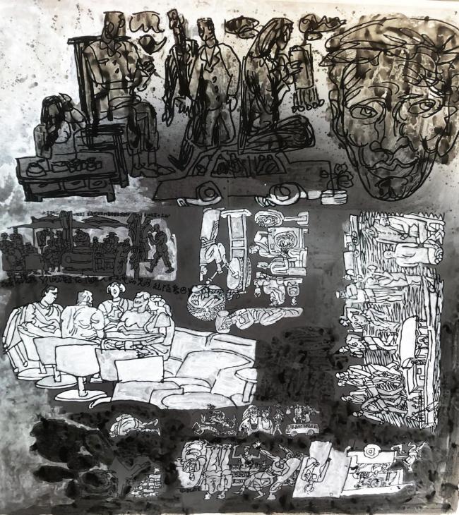 走遍中国·甘肃——中国文促会好意思术家写生创作行径走进甘肃张掖