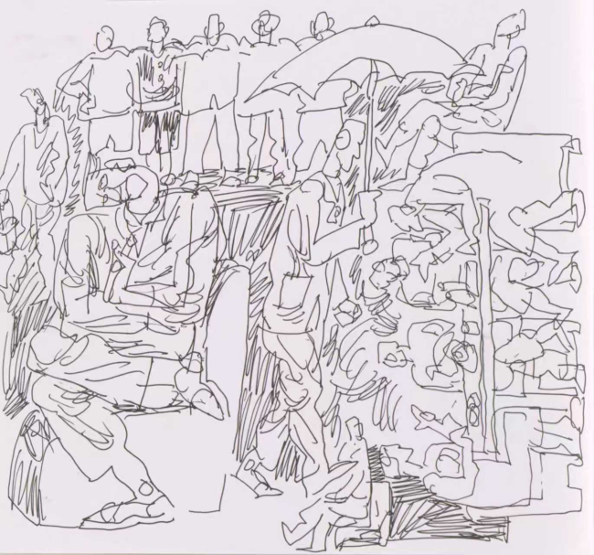 杨晓阳宁夏写生（之一）28×28CM